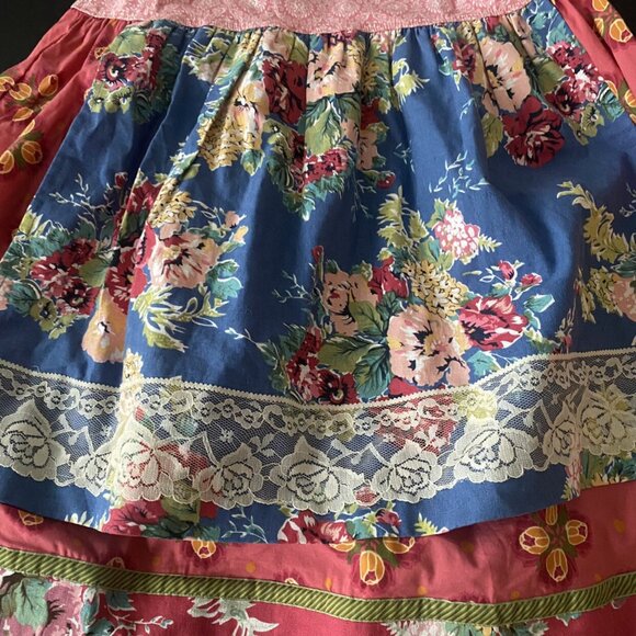 NWT Matilda Jane Sparkletown Holiday Knot Apron Dress - Picture 2 of 7